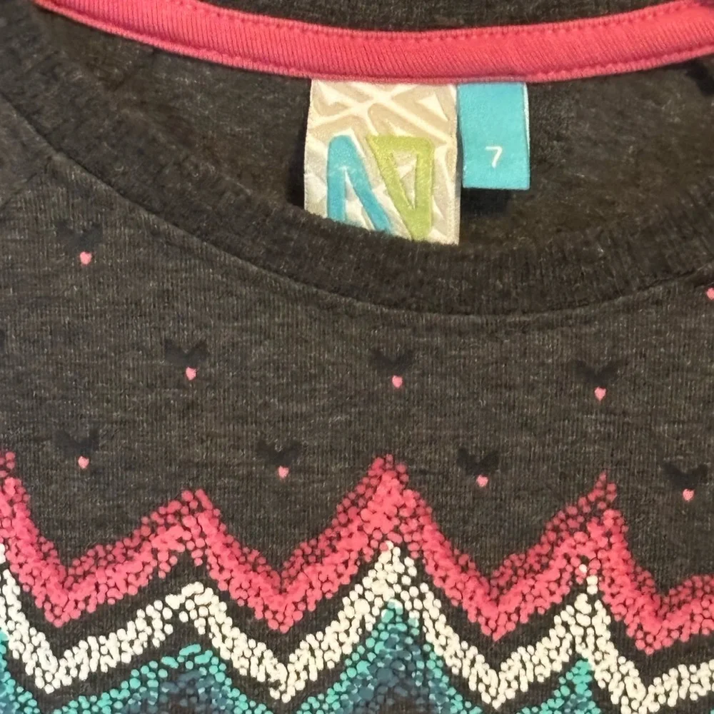 Chevron Patterned Dress - Picture 2 of 3